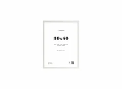 Fotokader Riga 40x30cm - hout massief - wit