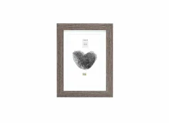 Fotokader 18x13cm - glas - grijs