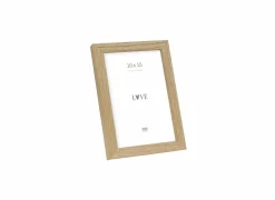 Fotokader 15x10cm - hout & glas - bruin