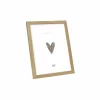 Fotokader 20x15cm - hout & glas - bruin