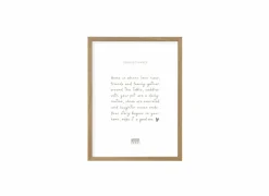 Fotokader 60x40cm - hout & glas - bruin