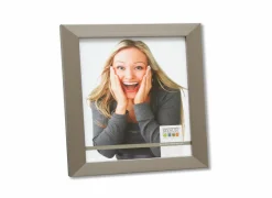 Deknudt frames Fotokader 10x10cm - kunststof & glas - zilver