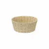 Fruitmand Ø28cm - riet - beige