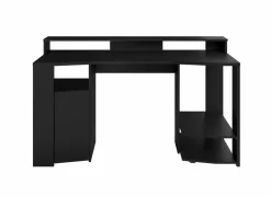Gamingbureau 152x62cm - decor - zwart