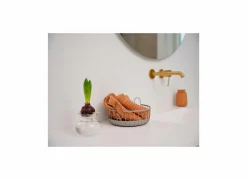 Gastendoekje 30x30cm mandarijn