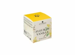 Geurkaars Oudy Vanille H9,5cm 30u geel