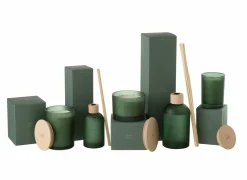 Geurstokjes Bois Givre 550ml - glas - groen