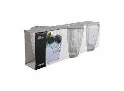 Cosy & Trendy Glas Mirror 33cl - glas - transparant set van 3