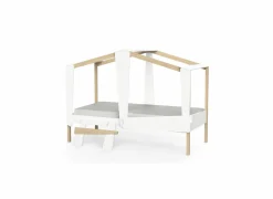 Halfhoogslaper Cabane 90x200cm - decor - wit