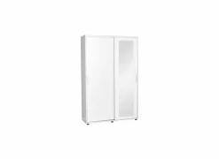 Halkast Cuzco 120x40x187cm - melamine - wit