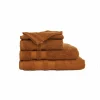 Handdoek Katharina 50x100cm - katoen - whisky