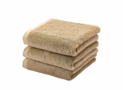 Aquanova Handdoek London 55x100cm - katoen - golden
