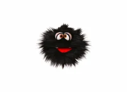 Handpop Kladerradatsch H20cm - polyester - zwart
