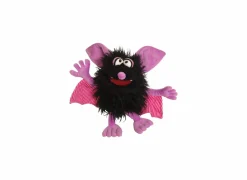 Handpop Monster to go Bammel H33cm - polyester - zwart/roze