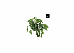 Mica Hangende kunstplant Monstera H40cm kunststof groen