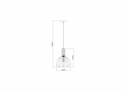 Hanglamp Ø35cm E27