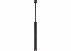 Hanglamp 60cm GU4 - aluminium - zwart