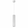 Hanglamp Ø5,6cm GU10 - aluminium - wit
