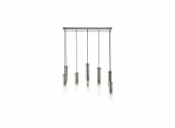 Brilliant Hanglamp Glasini 80x30cm 8x25W E14