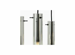 Brilliant Hanglamp Glasini 80x30cm 8x25W E14