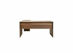 Hoekbureau Meradi 160x144cm - melamine - oslo walnut