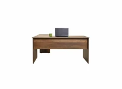 Hoekbureau Meradi 160x144cm - melamine - oslo walnut