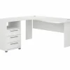 Hoekbureau Prima decor - wit