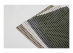 Hoeksalon Abby 311x170cm - stof - bruin met bedfunctie