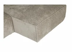 Hoeksalon Adam 311x177cm - stof - turtle dove