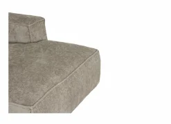 Hoeksalon Adam 311x177cm - stof - turtle dove