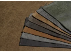 Hoeksalon Alicante 373x228cm - stof - cognac