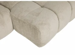 Hoeksalon Alps 322x158cm - stof - beige