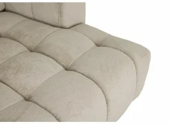 Hoeksalon Alps 322x158cm - stof - beige