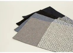 Hoeksalon Alster 268x161cm - stof - lichtblauw met bedfunctie