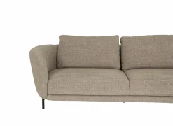 Hoeksalon Carre 356x160cm - stof - beige