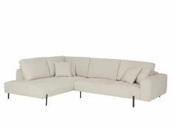 Hoeksalon Celaya 298x223cm - stof - ecru