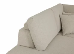 Hoeksalon Celaya 298x223cm - stof - ecru