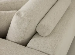 Hoeksalon Celaya 298x223cm - stof - ecru