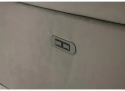 Hoeksalon Cell 295x232cm - stof - grijs met relax