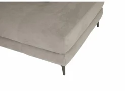 Hoeksalon Cell 295x232cm - stof - grijs met relax