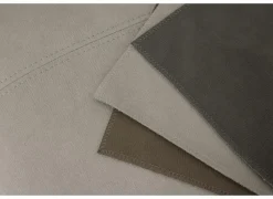 Hoeksalon Cell 295x232cm - stof - grijs