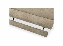 Hoeksalon Cine 277x168cm - stof - taupe met relax