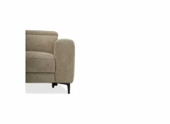Hoeksalon Cine 277x168cm - stof - taupe met relax