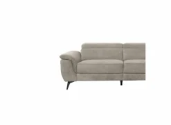 Hoeksalon Condor 283x89cm - stof - champagne
