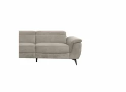 Hoeksalon Condor 283x89cm - stof - champagne