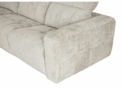 Hoeksalon Crow 301x301cm - stof - turtledove