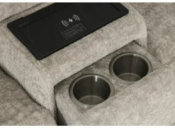 Hoeksalon Crow 334x301cm - stof - turtledove