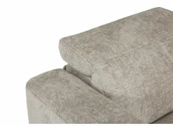 Hoeksalon Crow 334x301cm - stof - turtledove