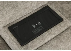 Hoeksalon Crow 334x301cm - stof - turtledove met 3 relaxen