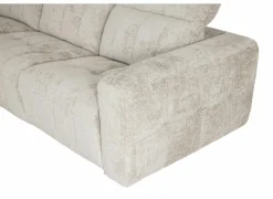 Hoeksalon Crow 334x301cm - stof - turtledove met 3 relaxen